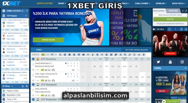 1xbet giriş