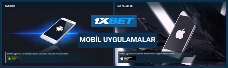 1xbet mobil uygulama