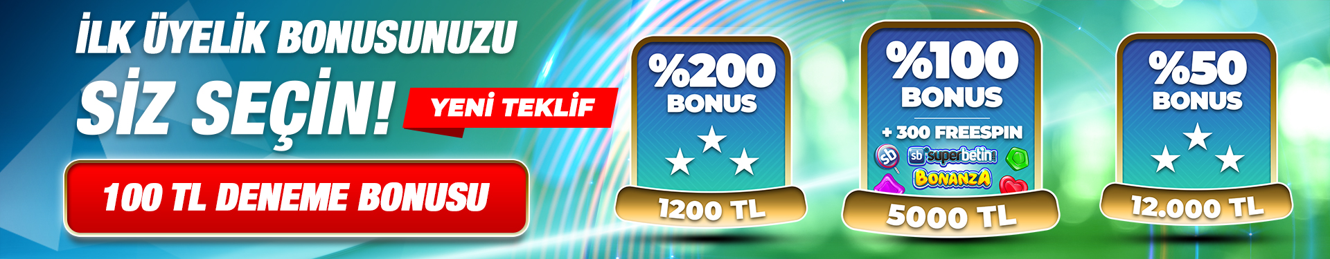 Superbetin yeni bonusları